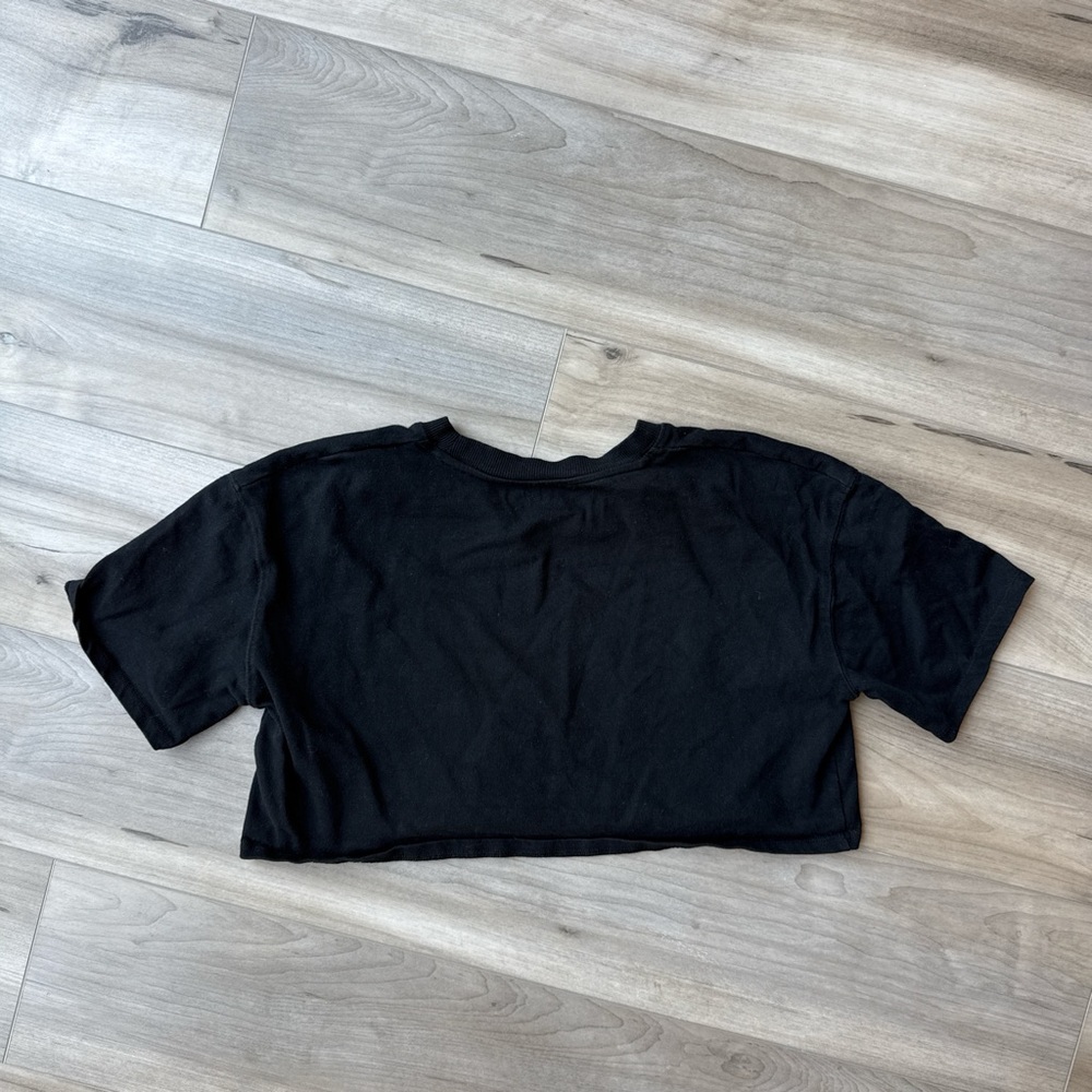 Zara cropped shirt